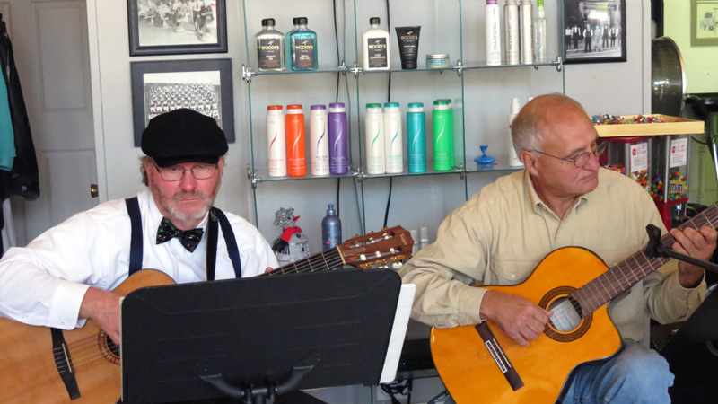 Ron Hackett and Drew Tucker